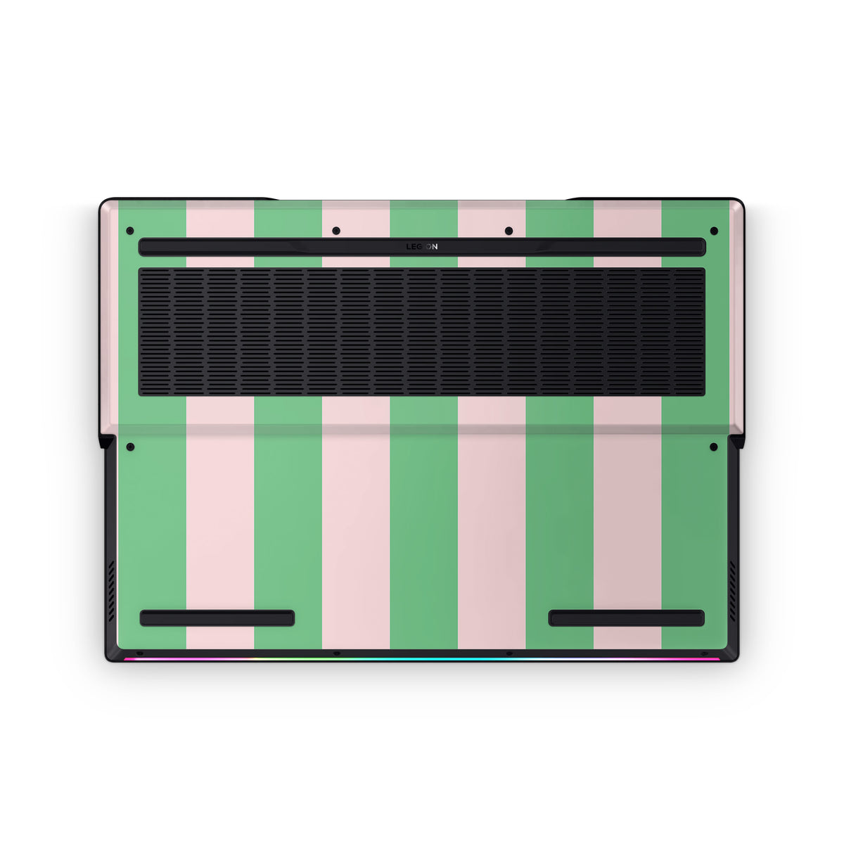 Summer Stripe Lenovo Skin Bottom