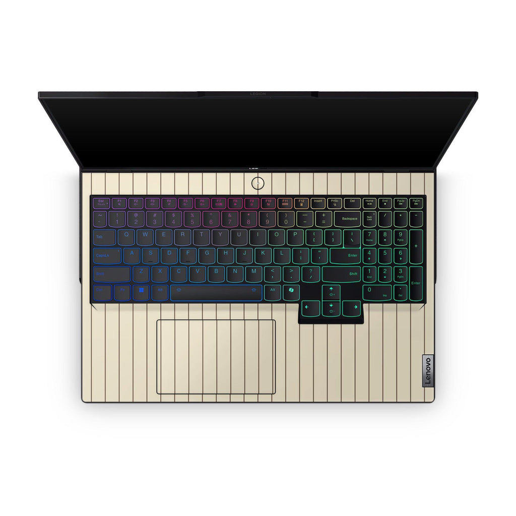 Cream Fine Line Lenovo Skin Interior