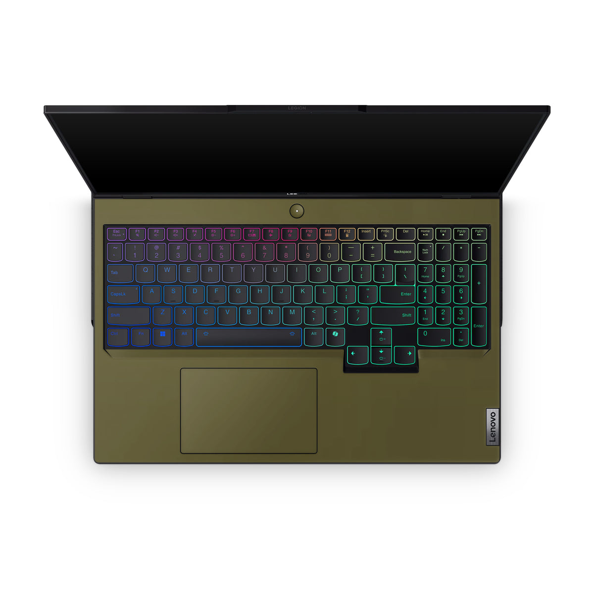 Olive Green Lenovo Skin Interior