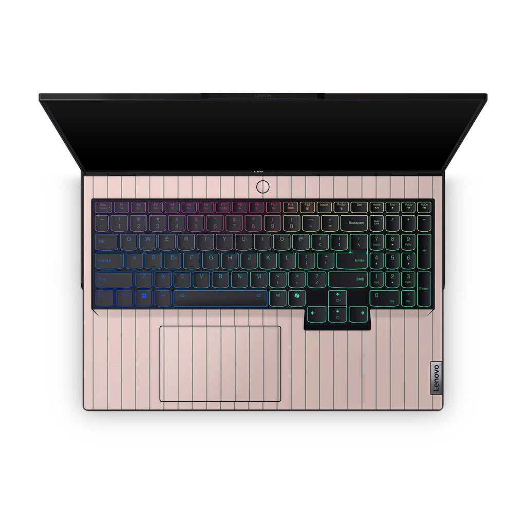 Pink Fine Line Lenovo Skin Interior