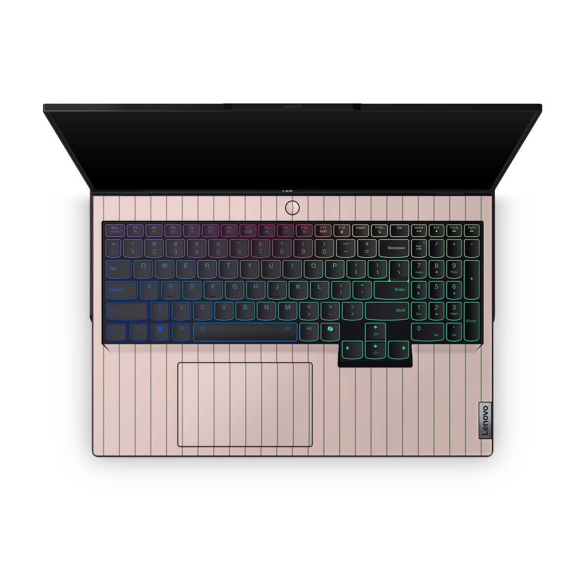 Pink Fine Line Lenovo Skin Interior