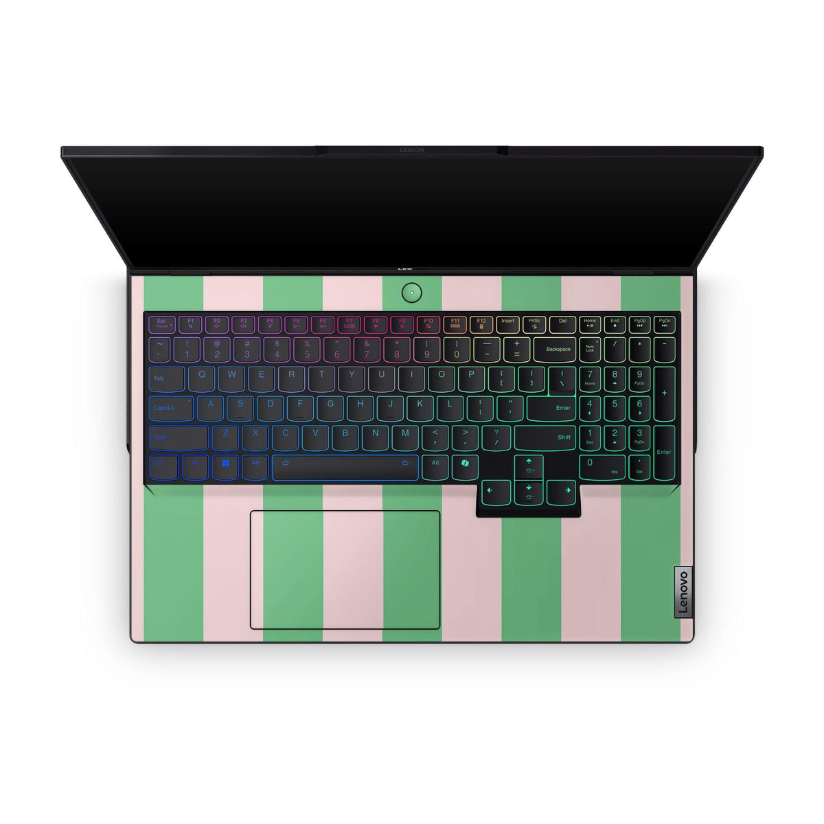 Summer Stripe Lenovo Skin Interior