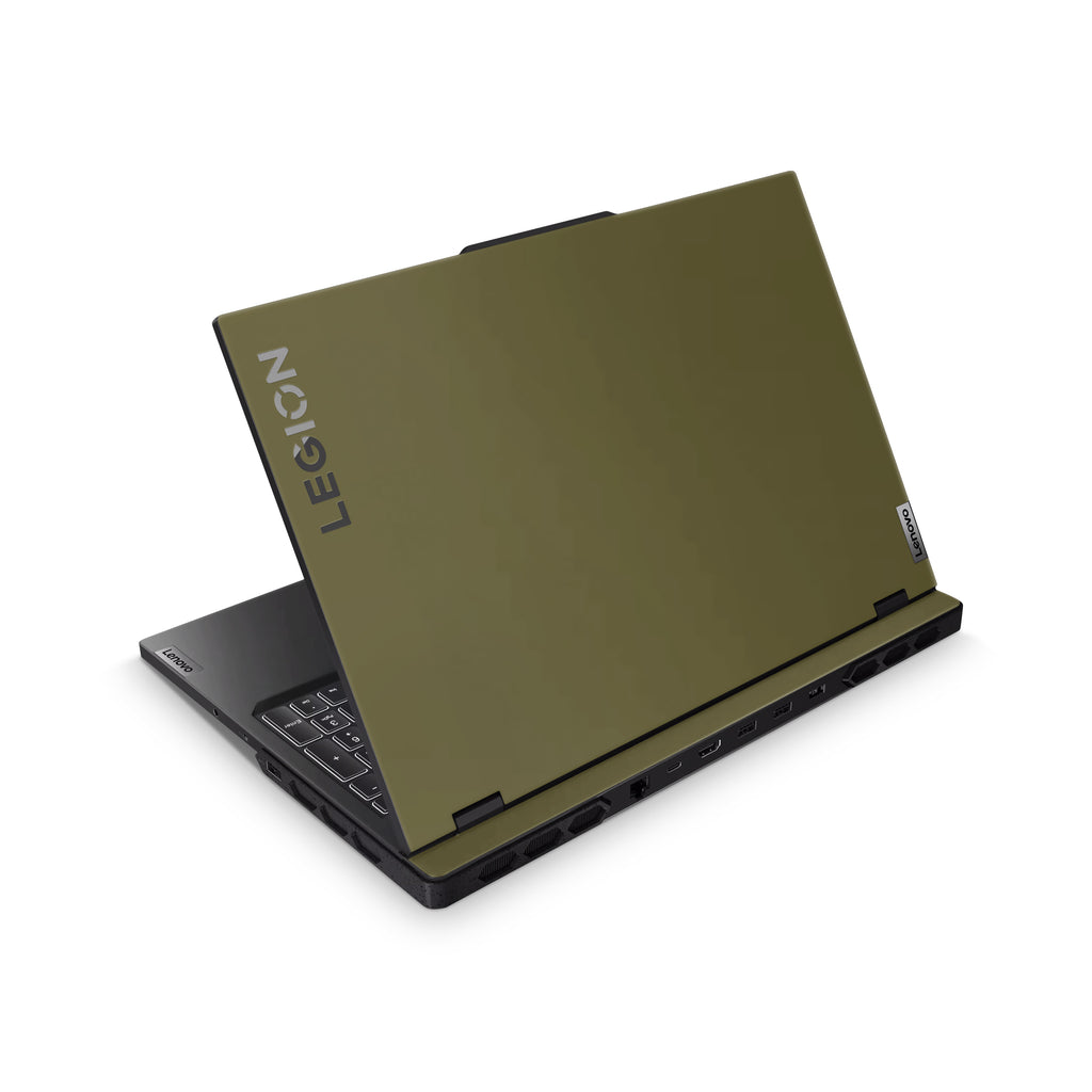 Olive Green Lenovo Skin Top Coverage