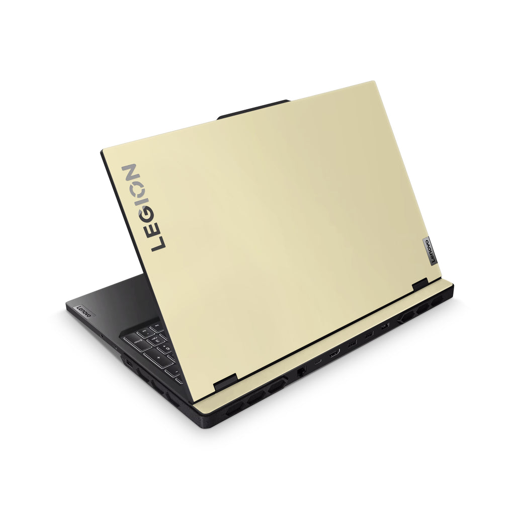 Soft Yellow Lenovo Skin Top Coverage