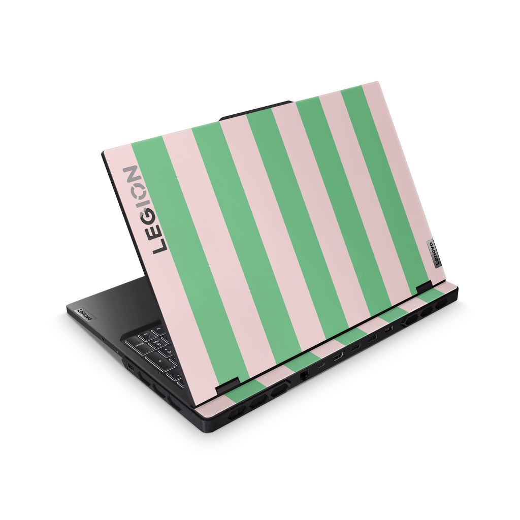 Summer Stripe Lenovo Skin Top Coverage