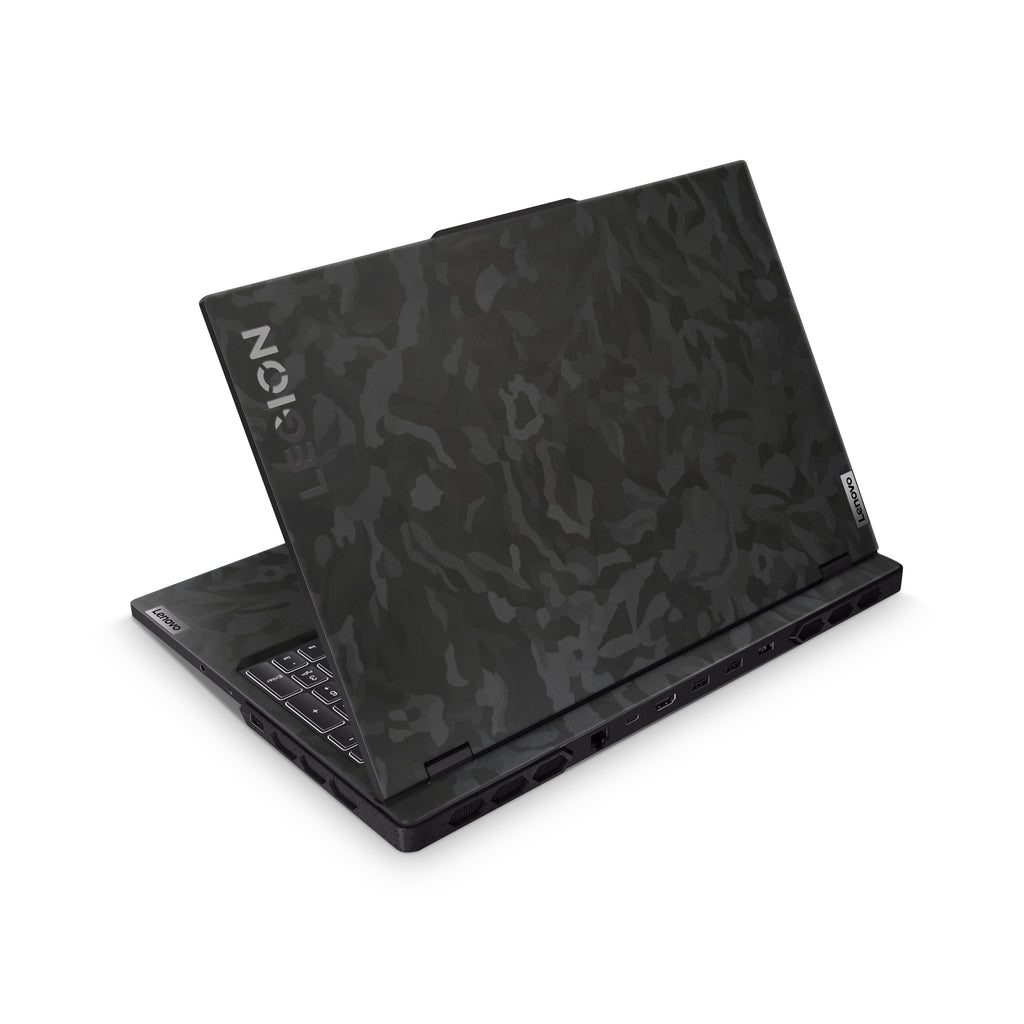 Black Camo Lenovo Skin Full Coverage