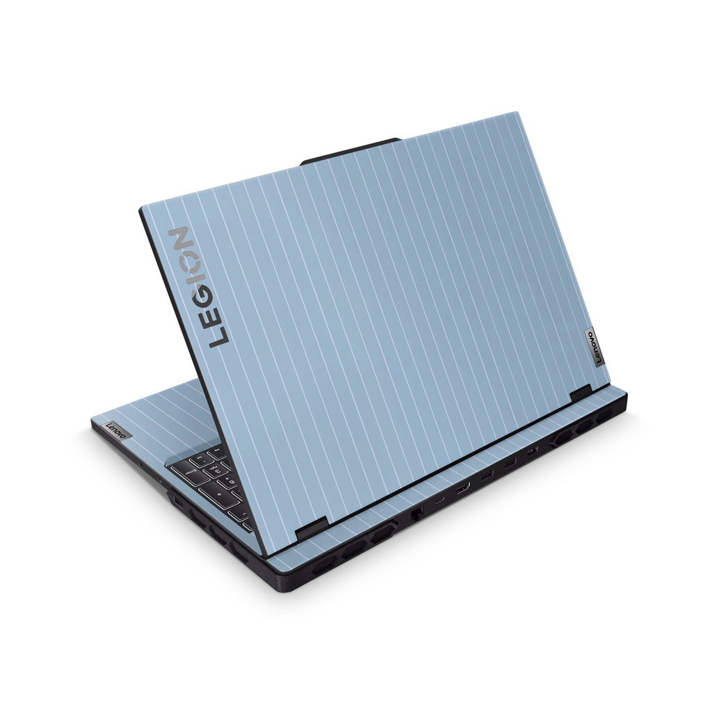 Blue Fine Line Lenovo Skin Full Coverage