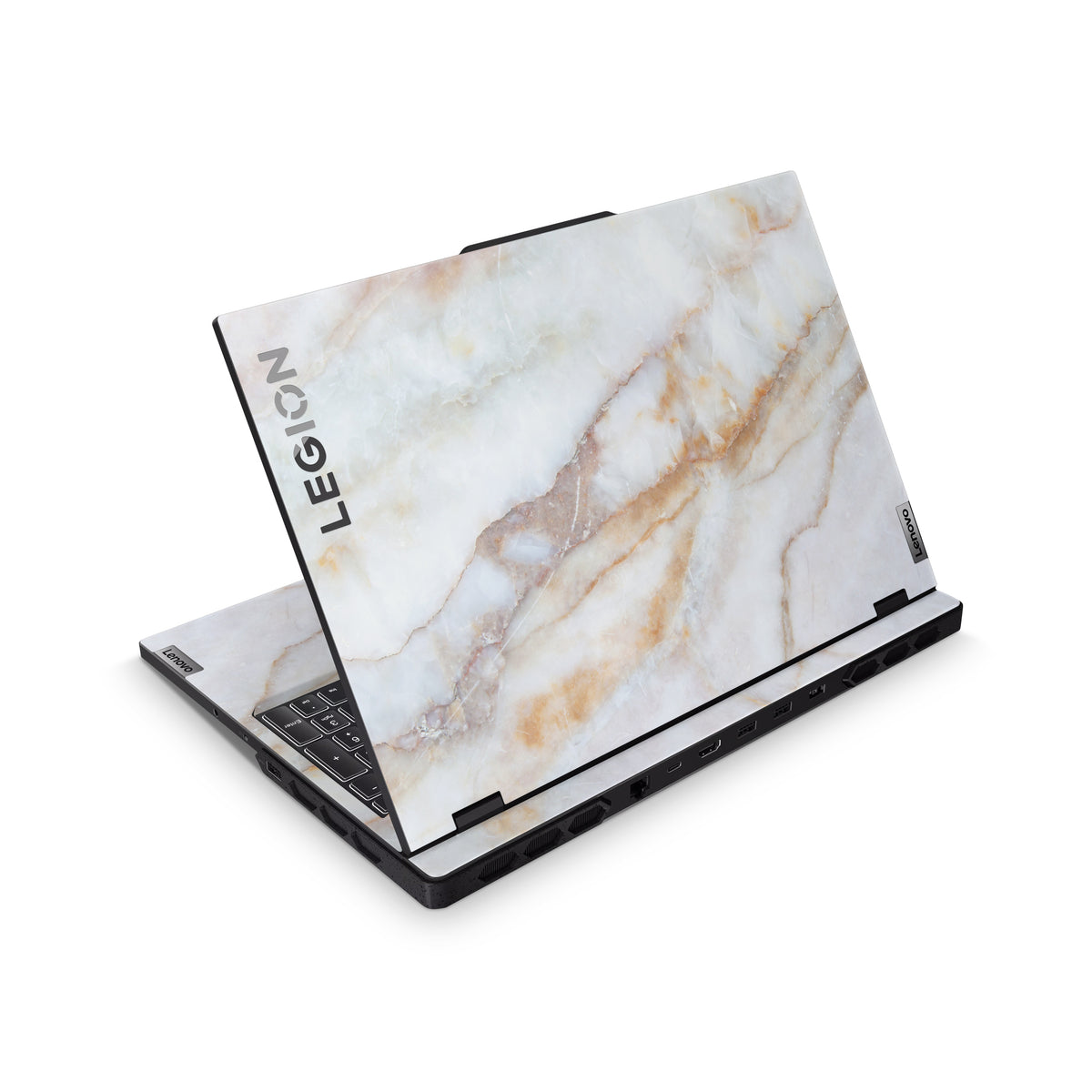Vanilla Marble Lenovo Skin Full Coverage