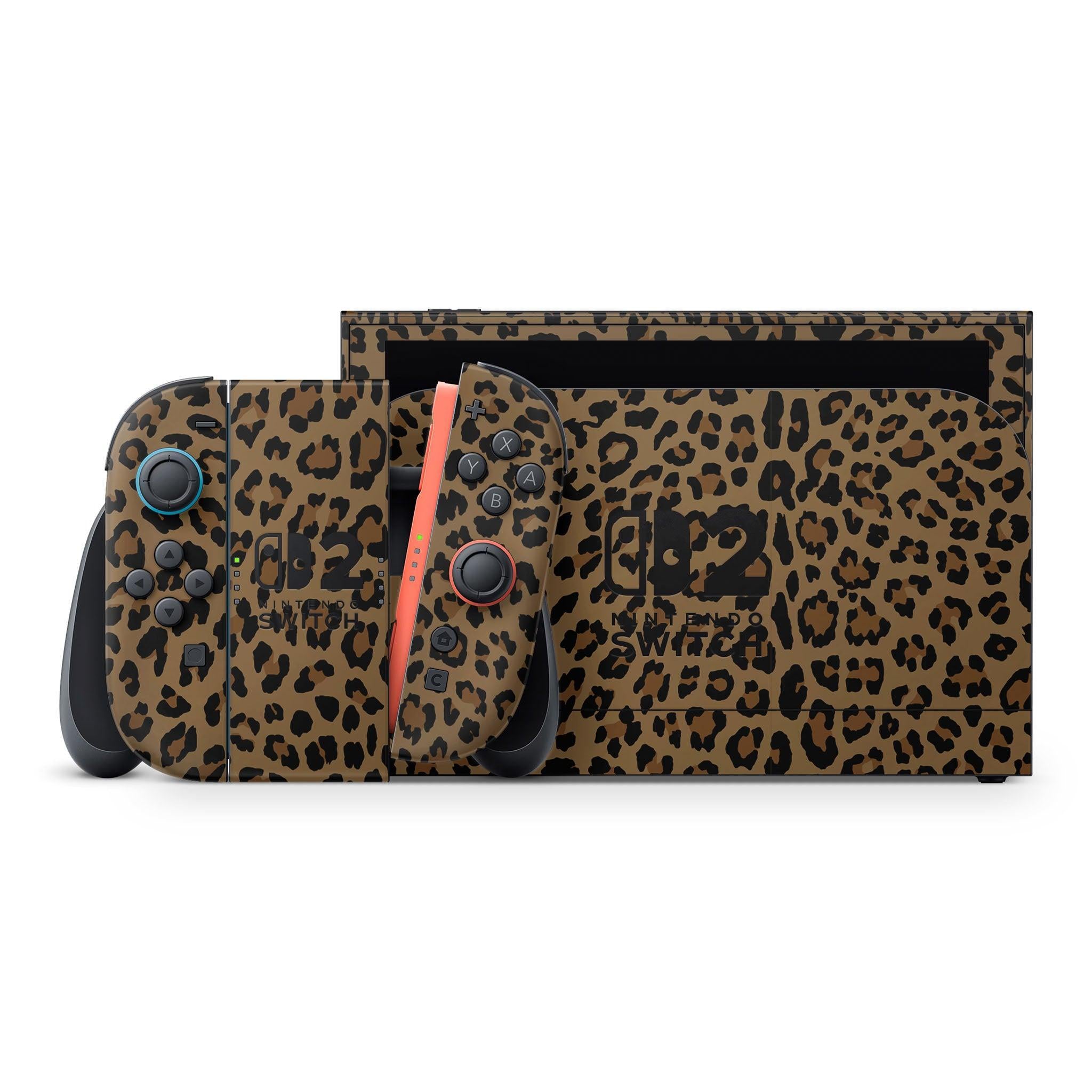 Leopard Nintendo Switch 2 Skin