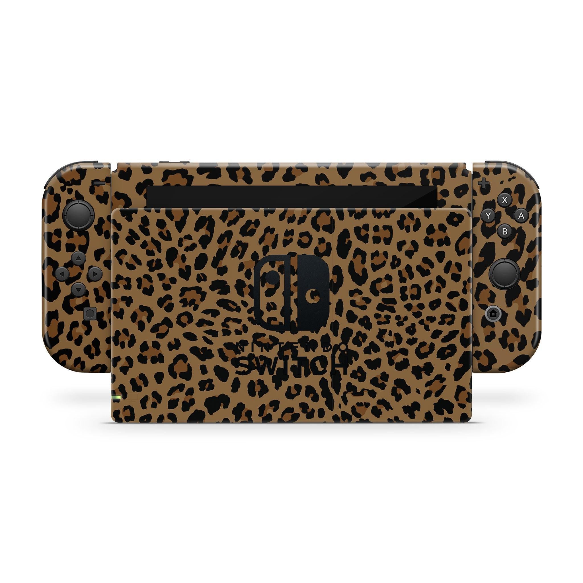 Leopard Nintendo Switch Skin