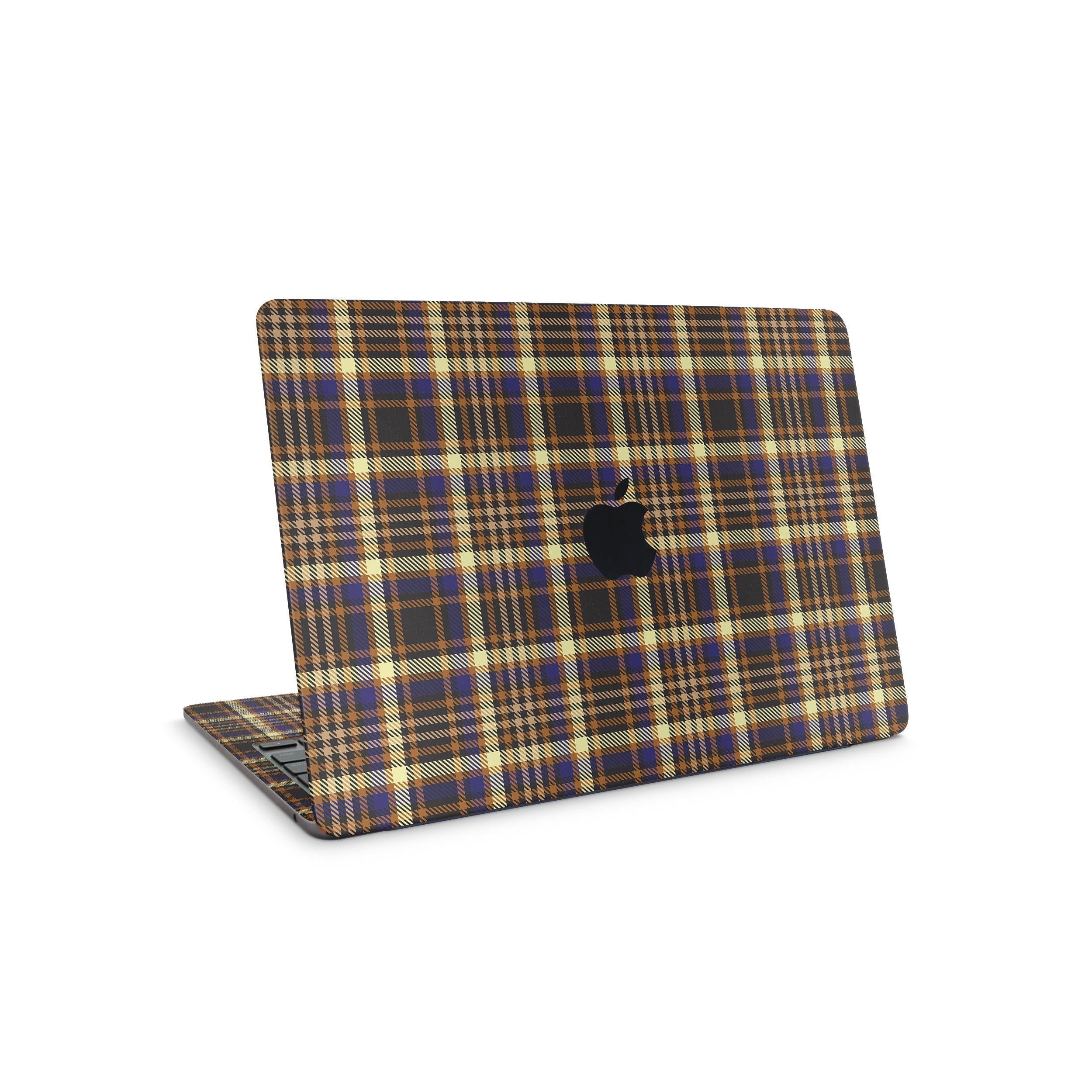Butterscotch Plaid MacBook Skin + Case