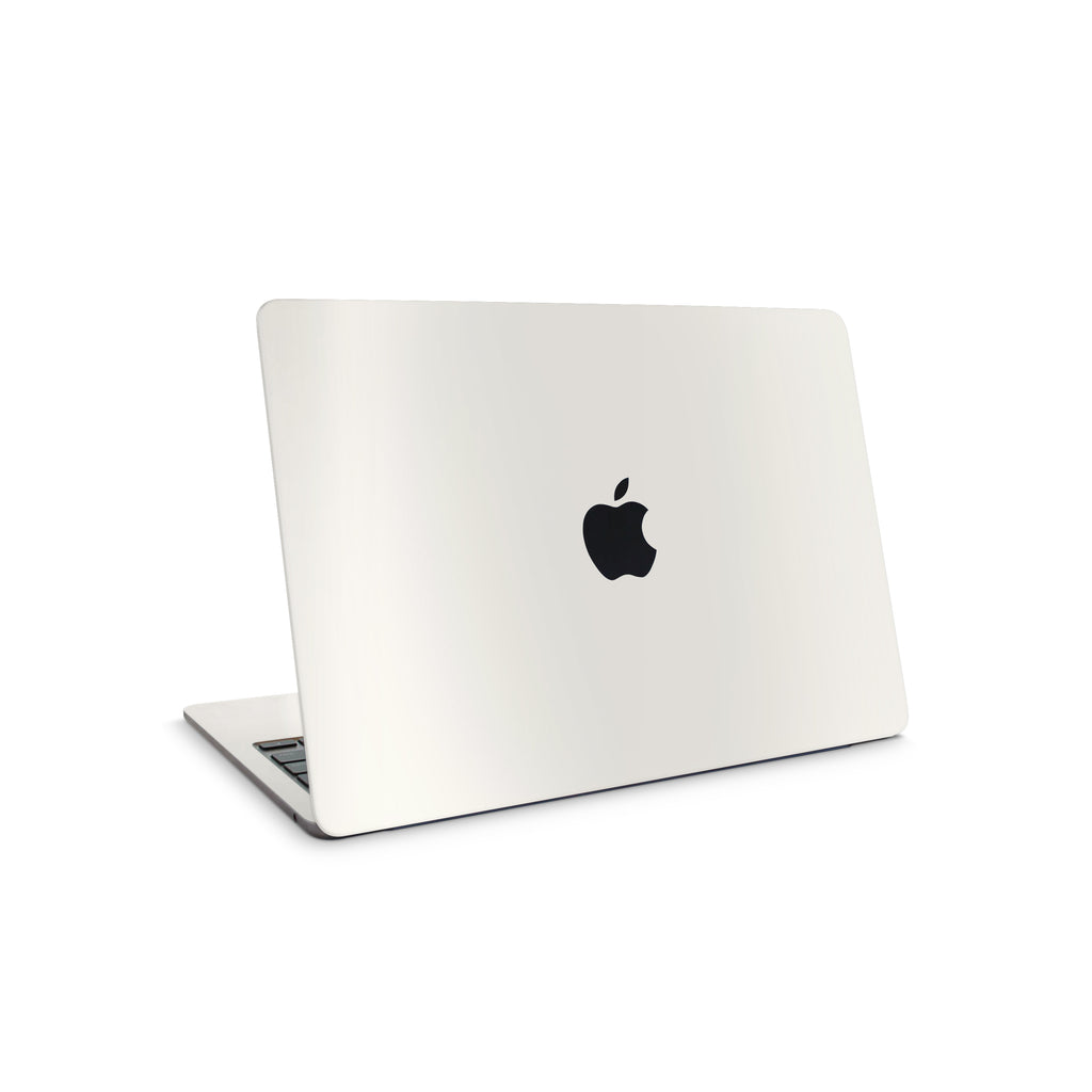 Ivory White MacBook Skin + Case