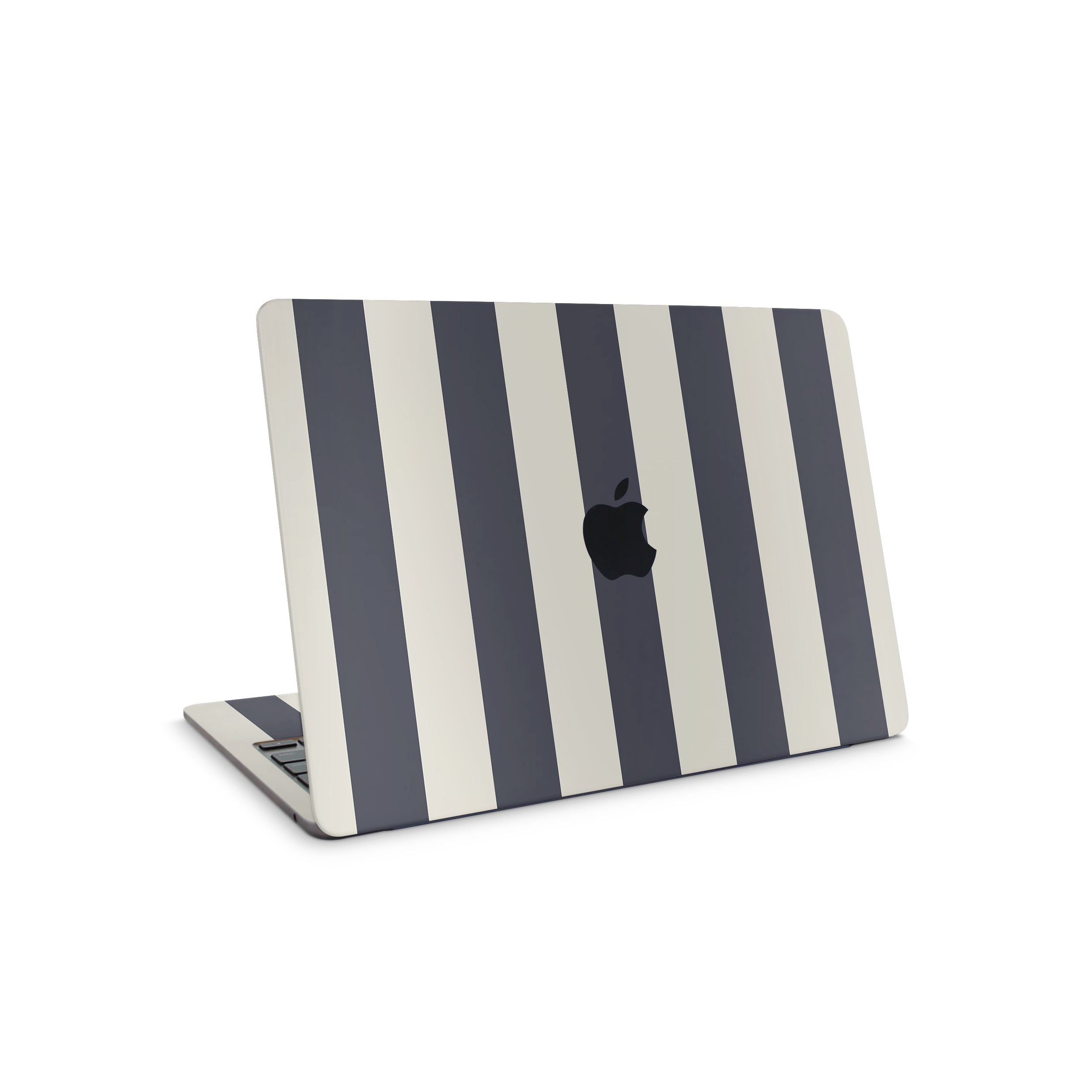 Navy Stripe MacBook Skin + Case