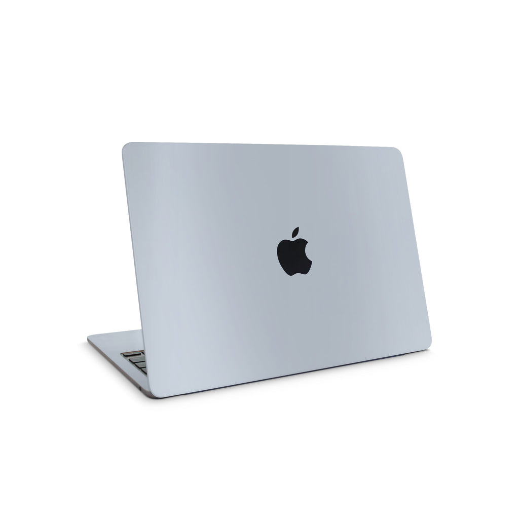 Soft Blue MacBook Skin + Case