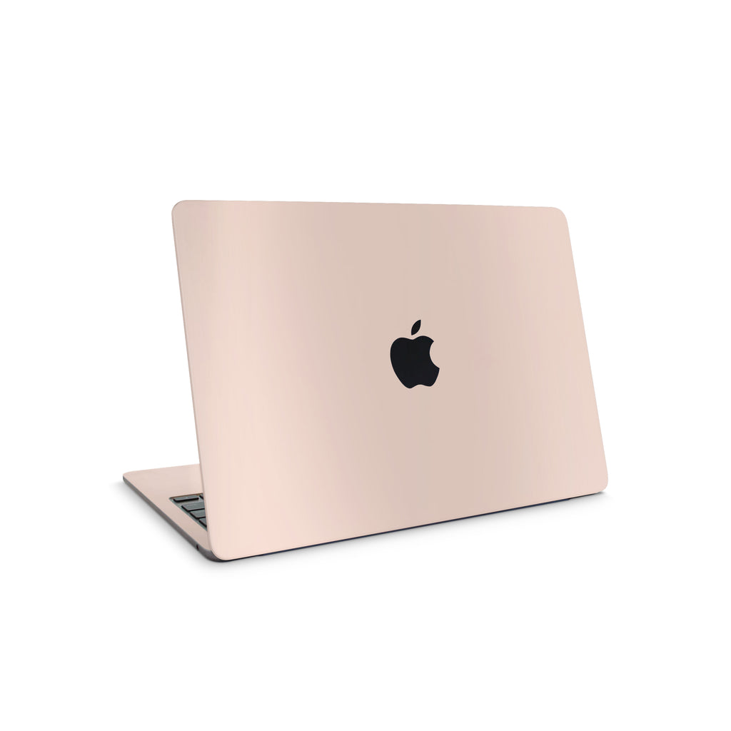 Soft Pink MacBook Skin + Case
