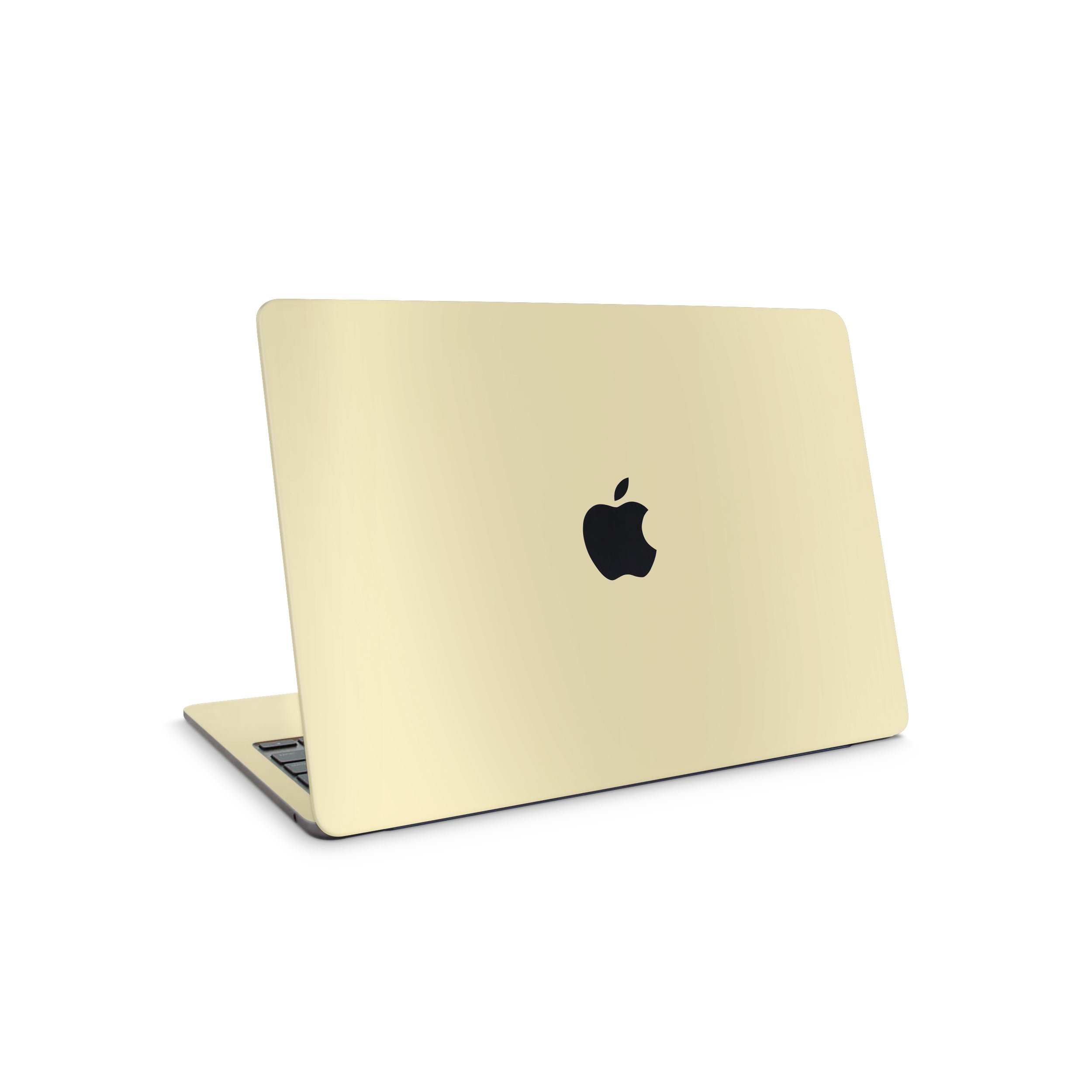 Soft Yellow MacBook Skin + Case