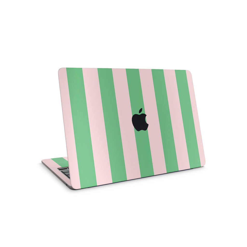 Summer Stripe MacBook Skin + Case
