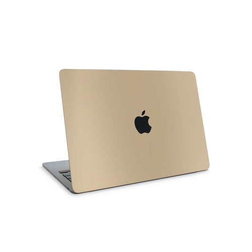 Biscuit Beige MacBook Skin + Case