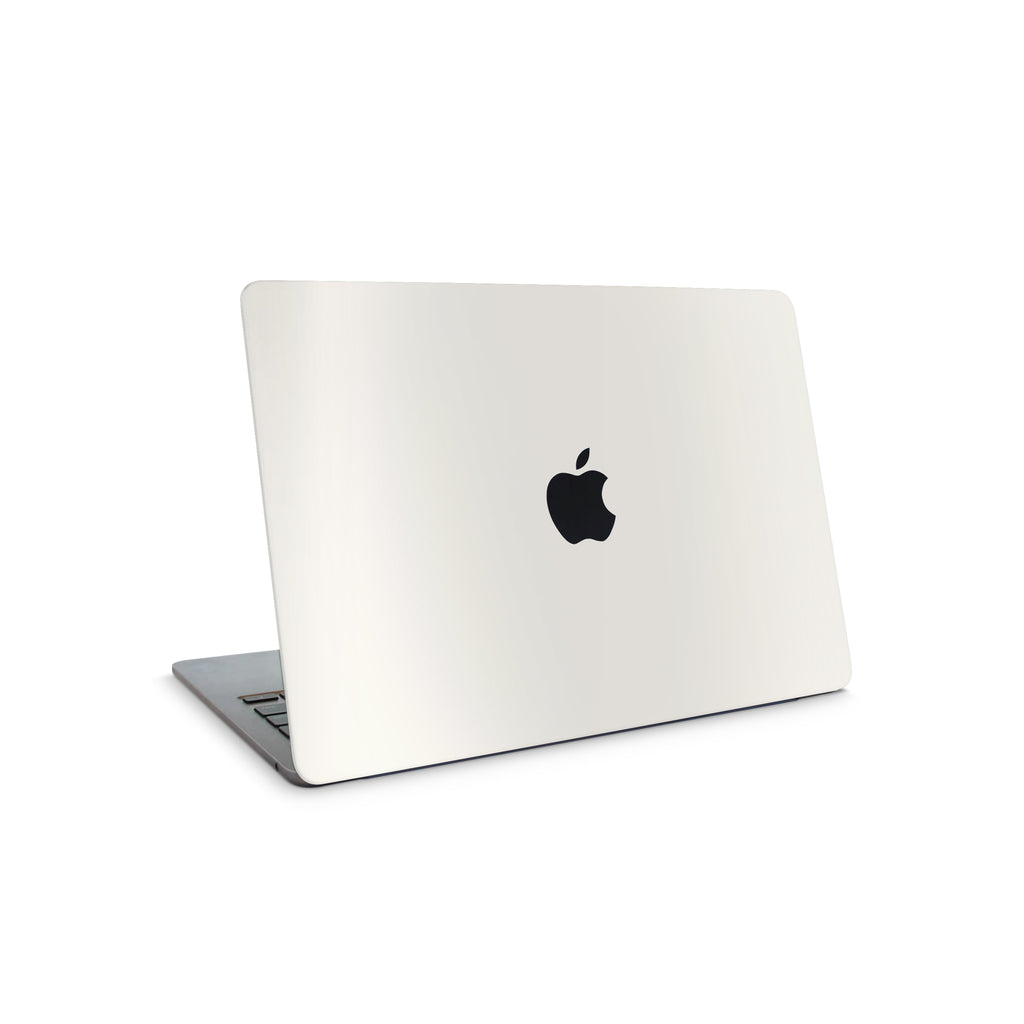 Ivory White MacBook Skin + Case