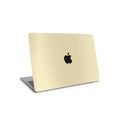 Soft Yellow MacBook Skin + Case