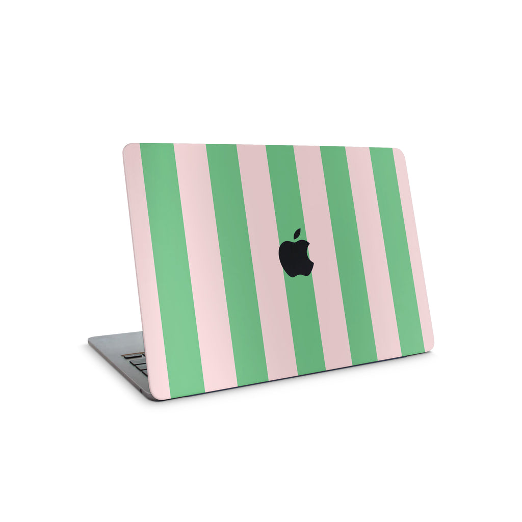 Summer Stripe MacBook Skin + Case
