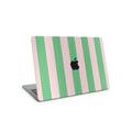 Summer Stripe MacBook Skin + Case