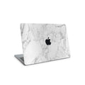 White Marble MacBook Skin + Case