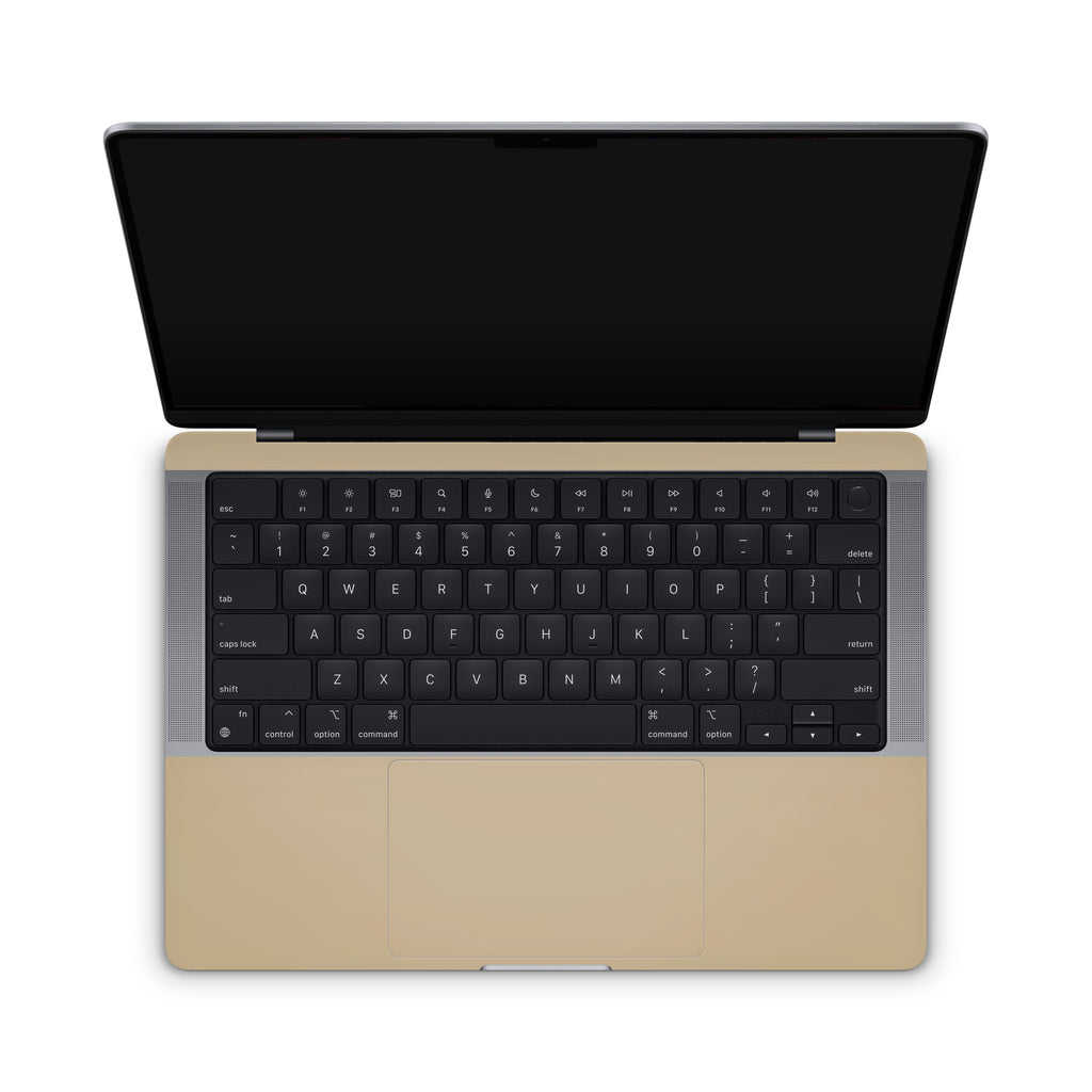 Biscuit Beige MacBook Skin + Case