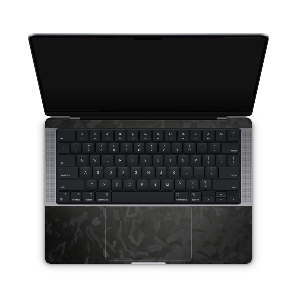 Black Camo MacBook Skin + Case