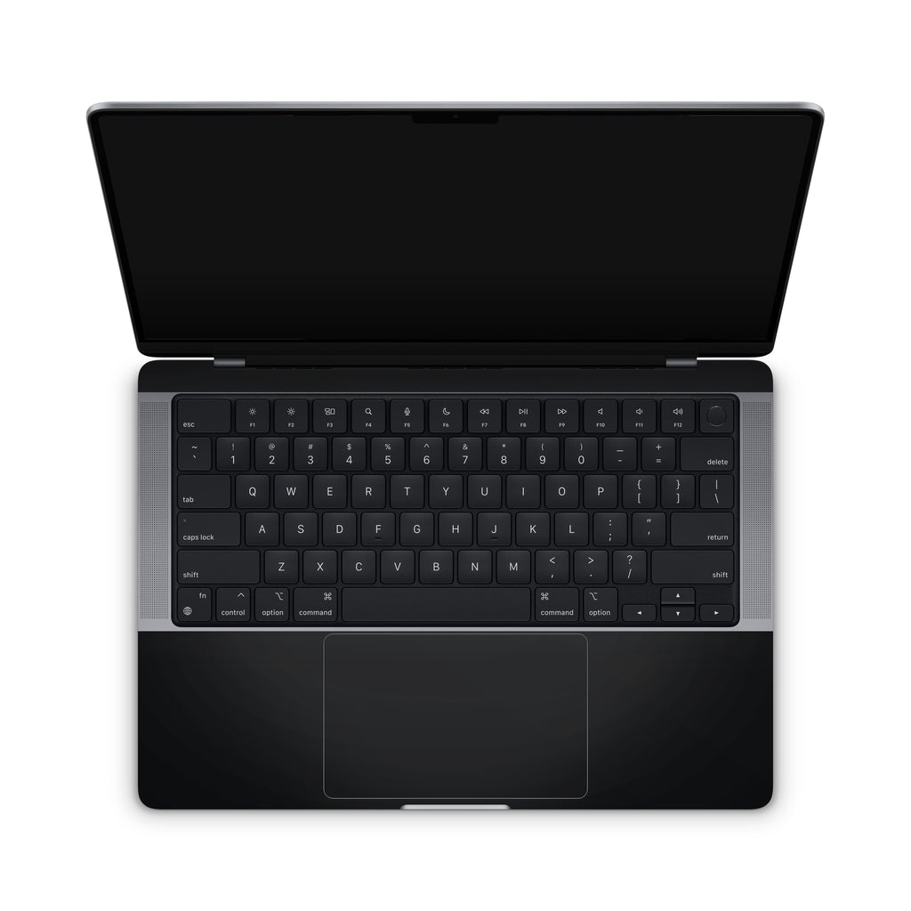 Black MacBook Skin + Case