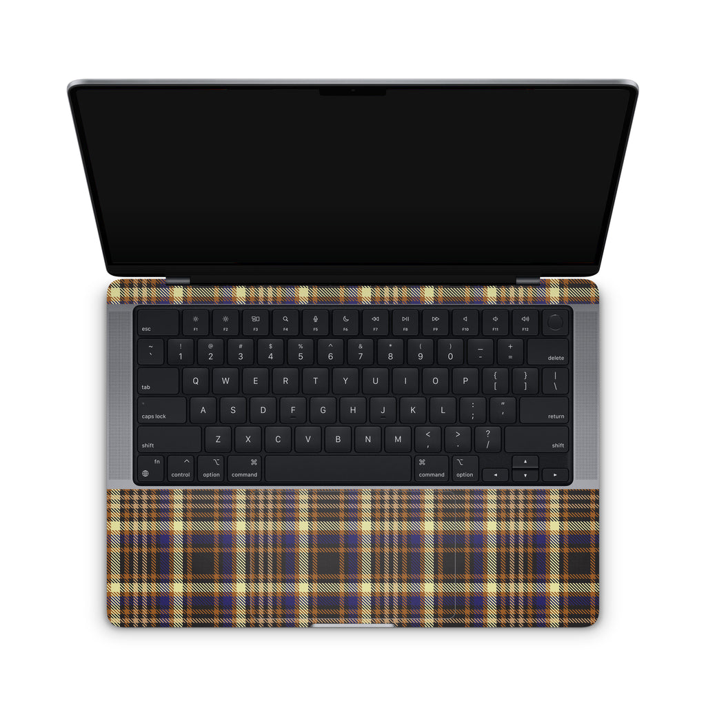 Butterscotch Plaid MacBook Skin + Case