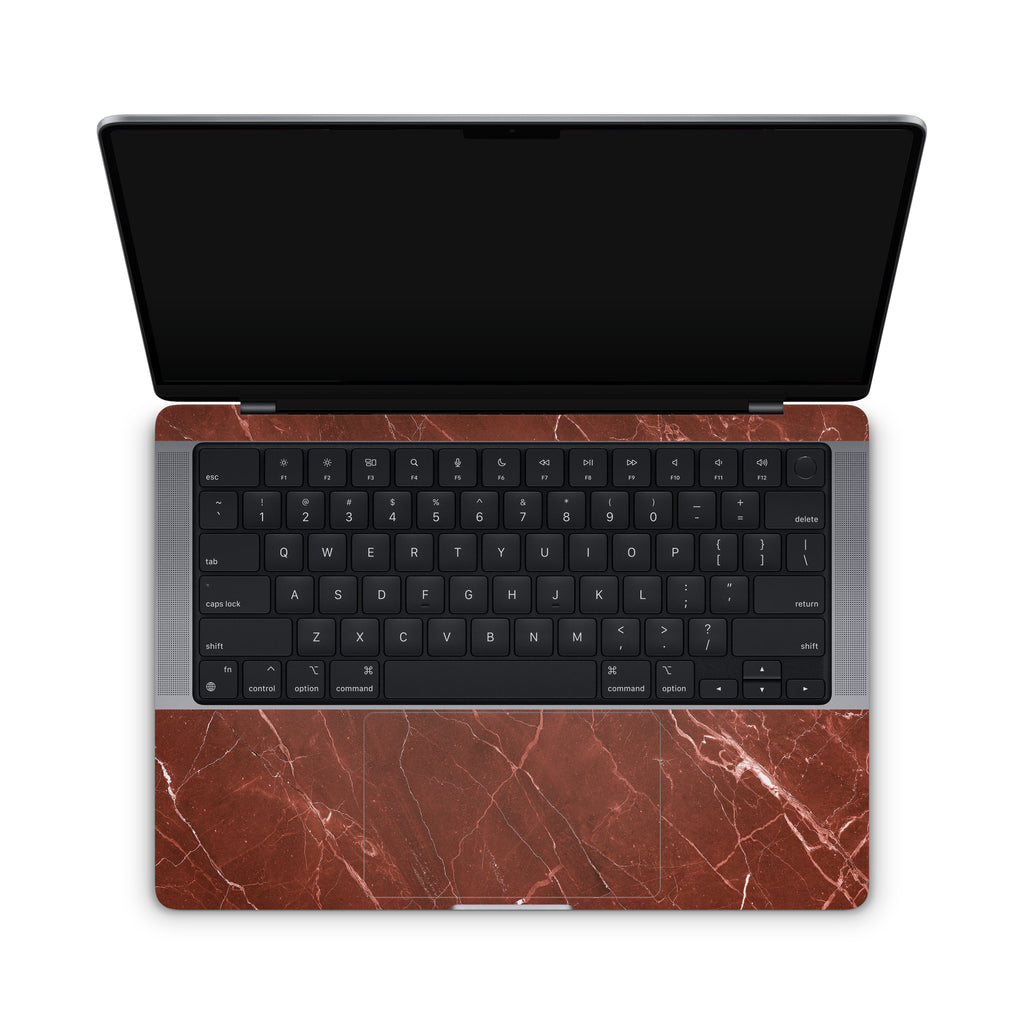 Cinnamon Marble MacBook Skin + Case