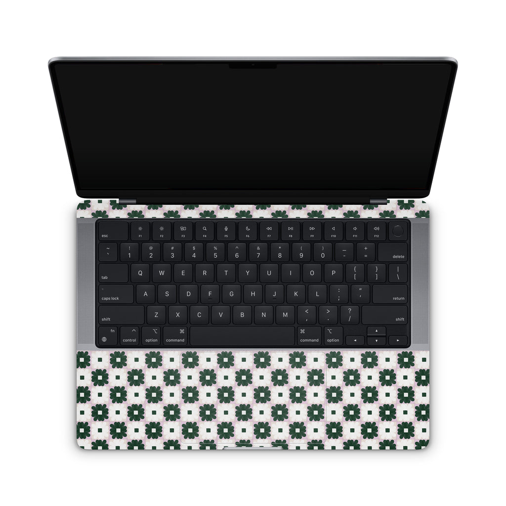 Daisy Quilt MacBook Skin + Case