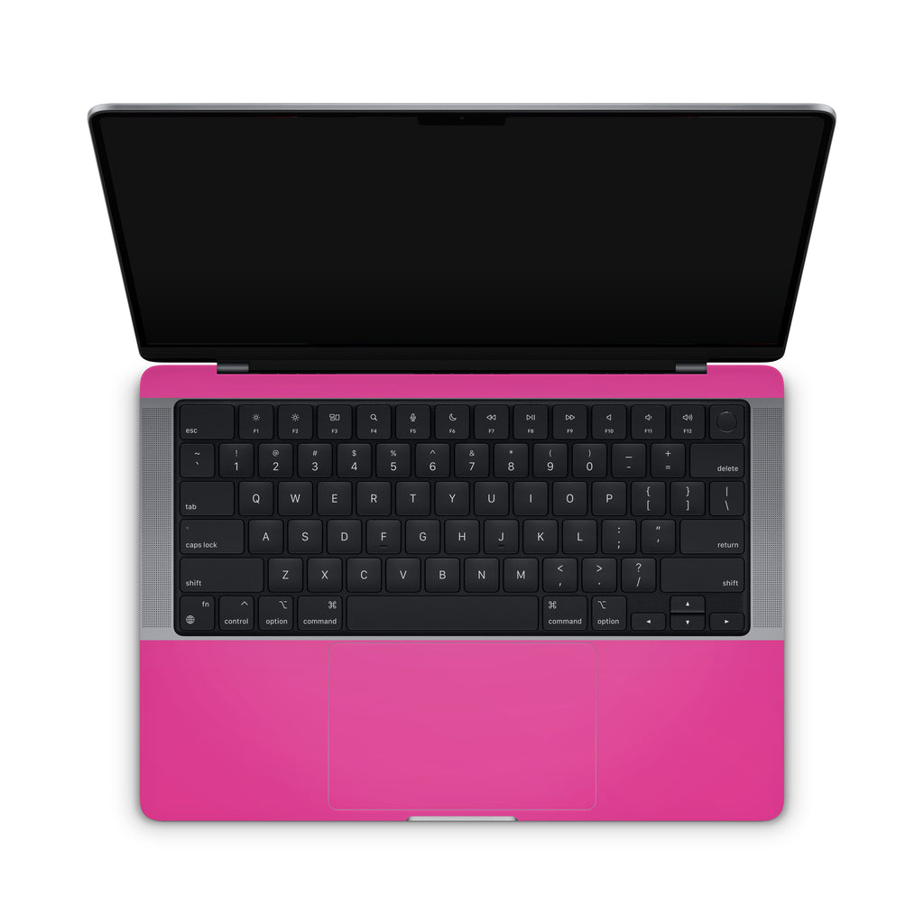Hot Pink MacBook Skin + Case