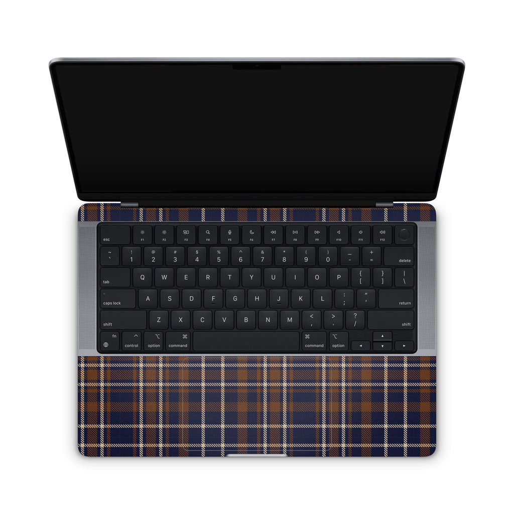 Hot Toddy Plaid MacBook Skin + Case
