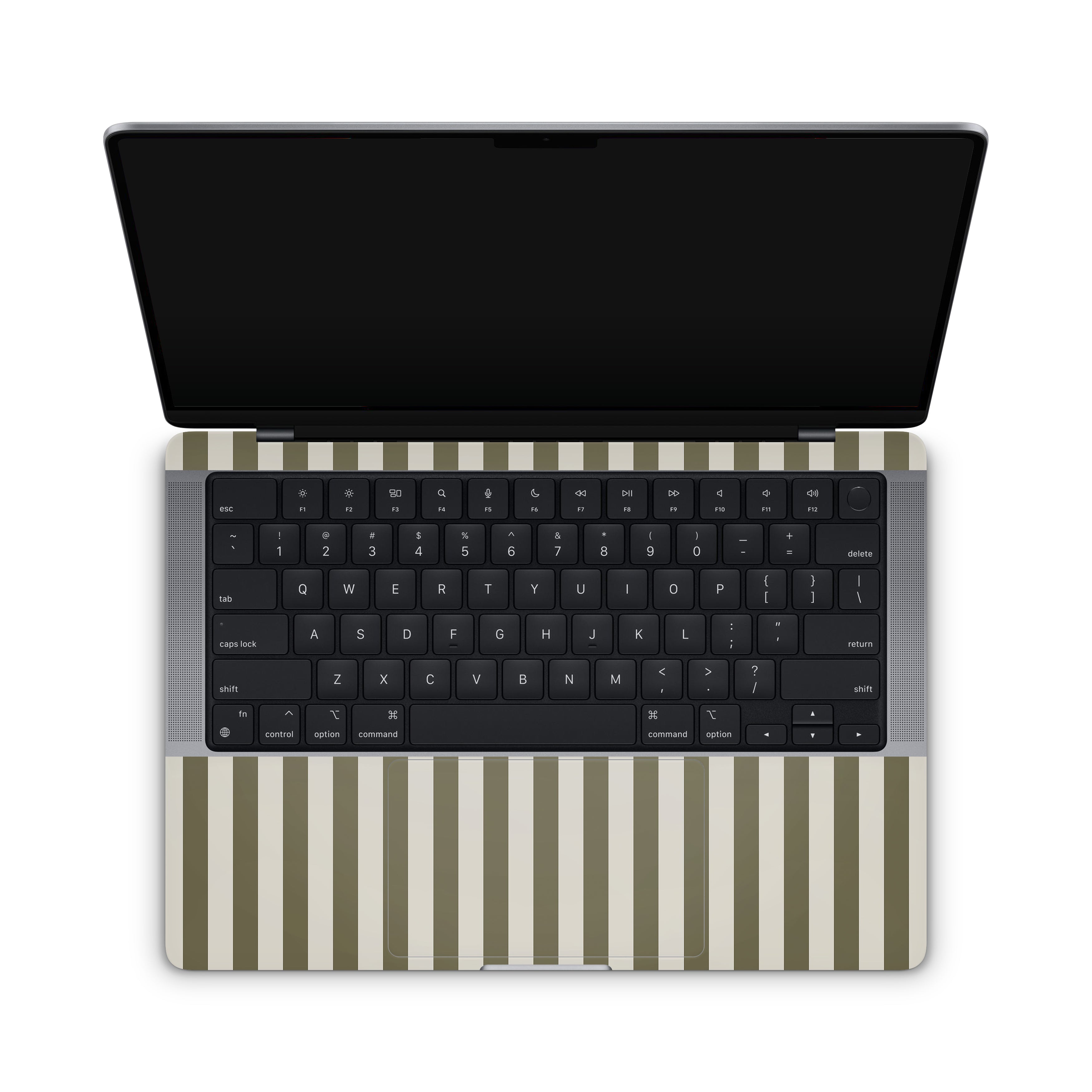 Olive Stripe MacBook Skin + Case
