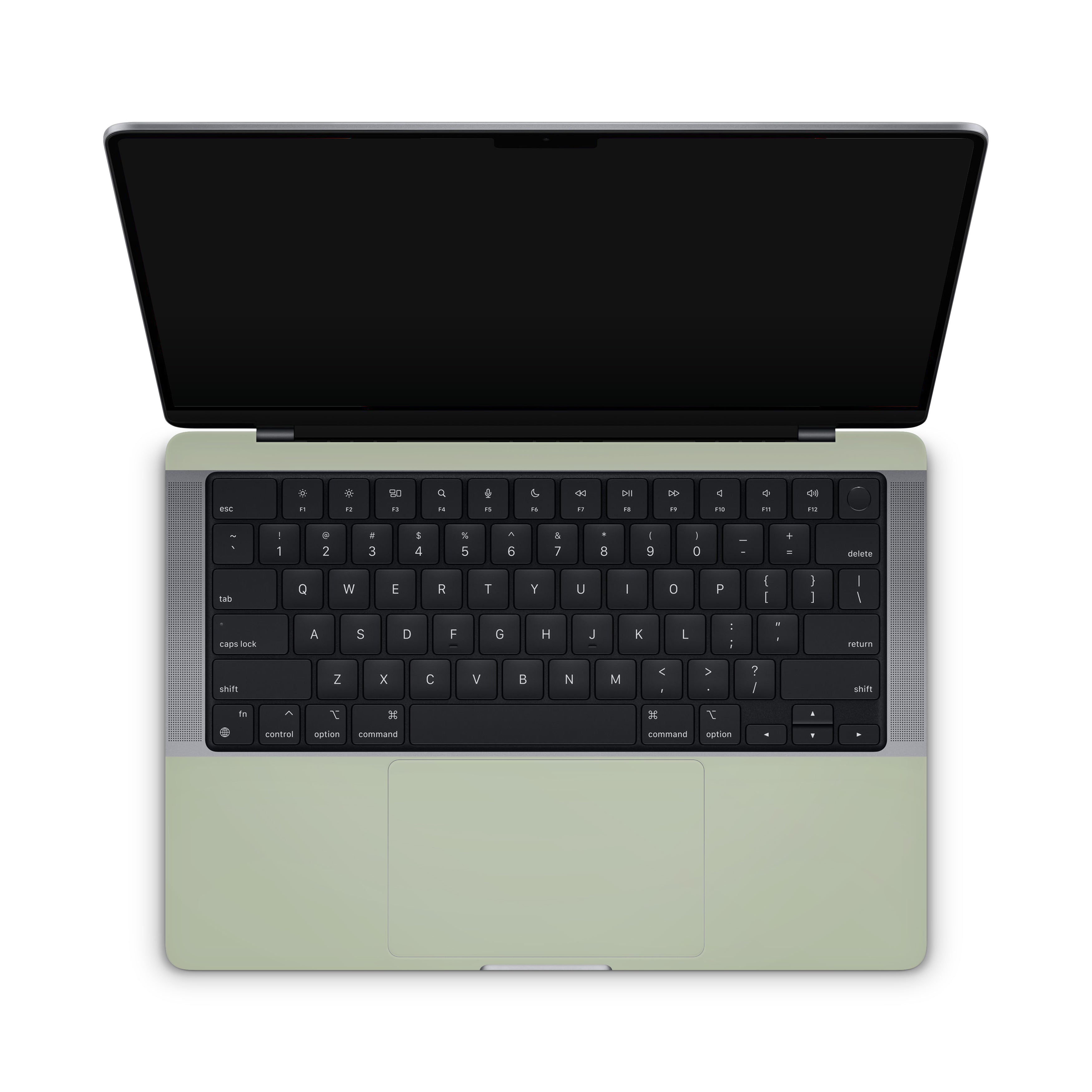 Sage Green MacBook Skin + Case
