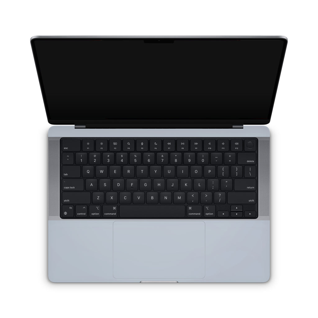 Soft Blue MacBook Skin + Case