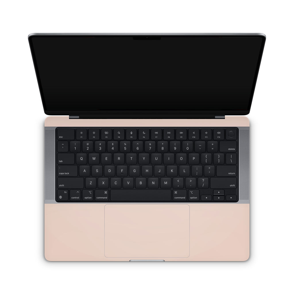 Soft Pink MacBook Skin + Case