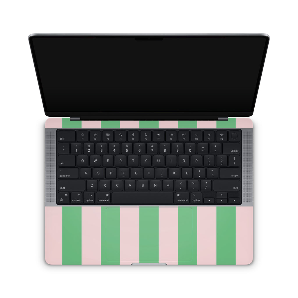 Summer Stripe MacBook Skin + Case