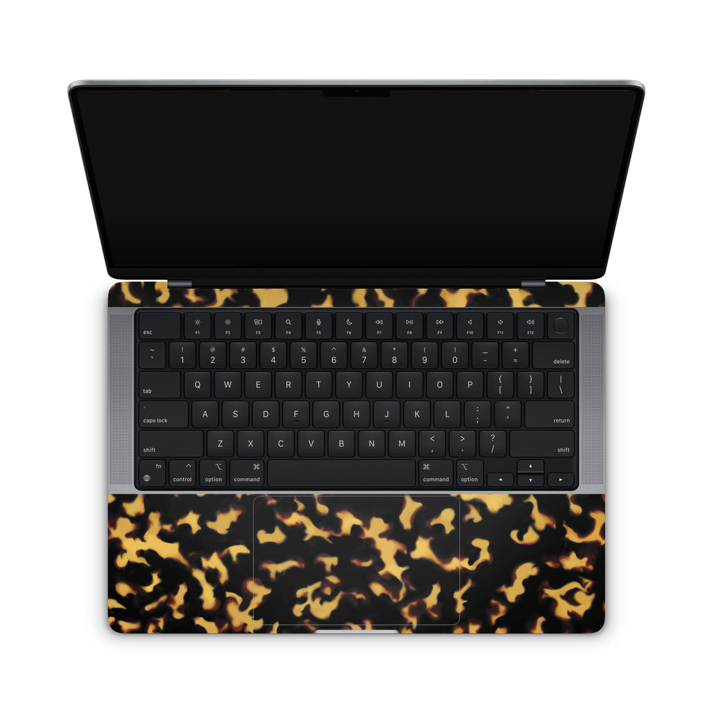 Tortoise Shell MacBook Skin + Case