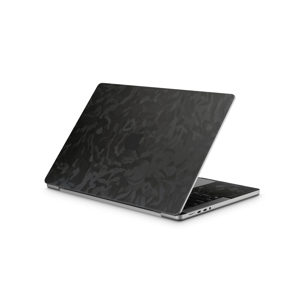 Black Camo MacBook Skin + Case