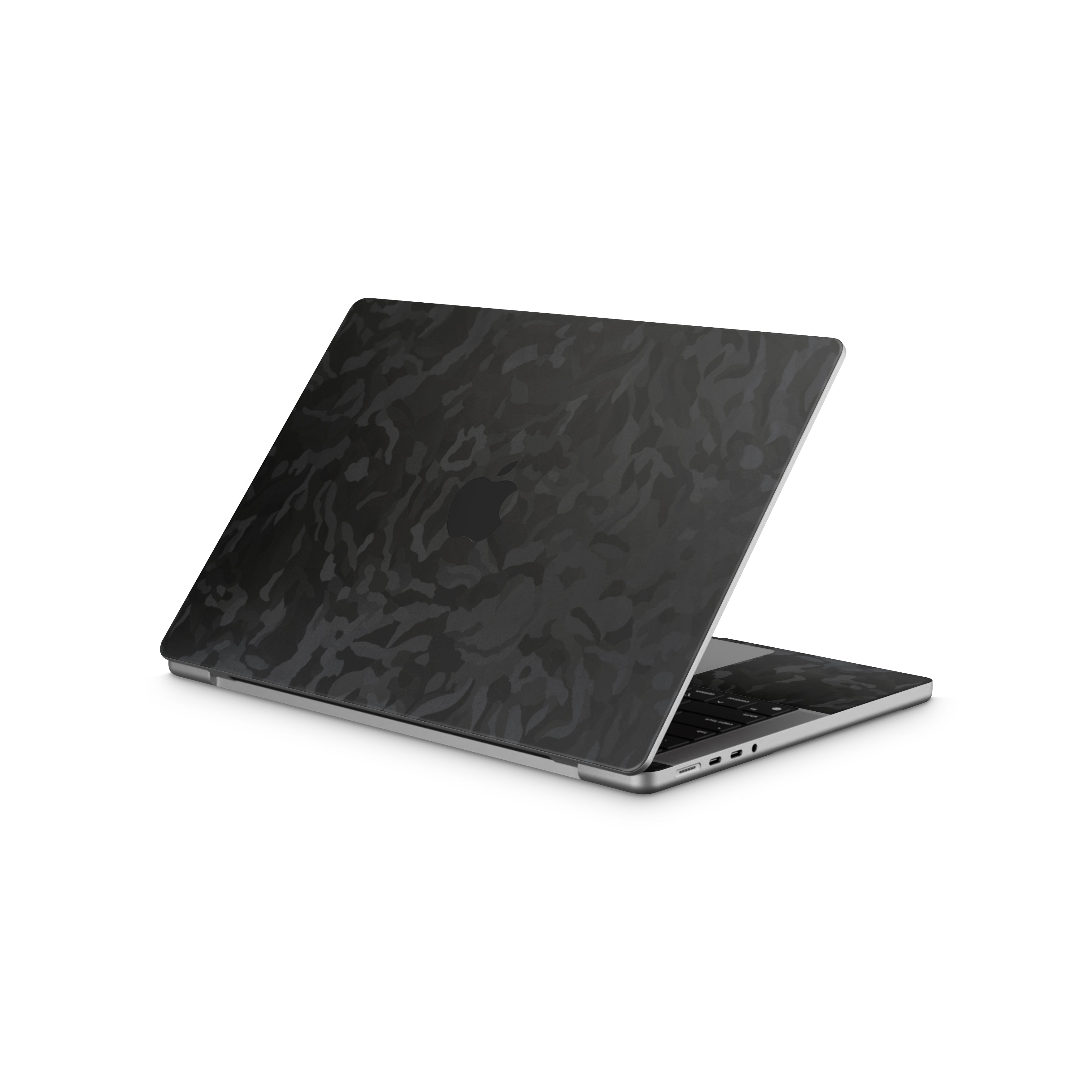 Black Camo MacBook Skin + Case