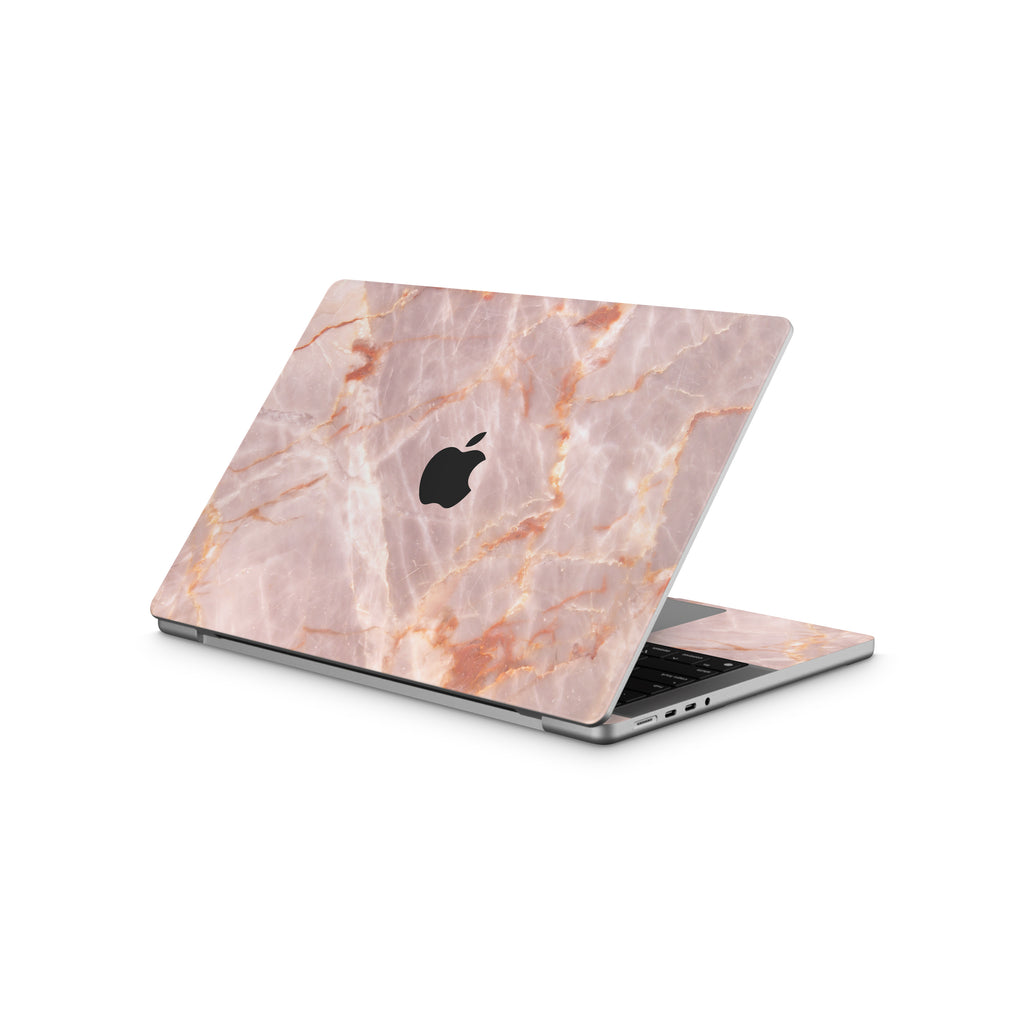 Blush Marble MacBook Skin + Case