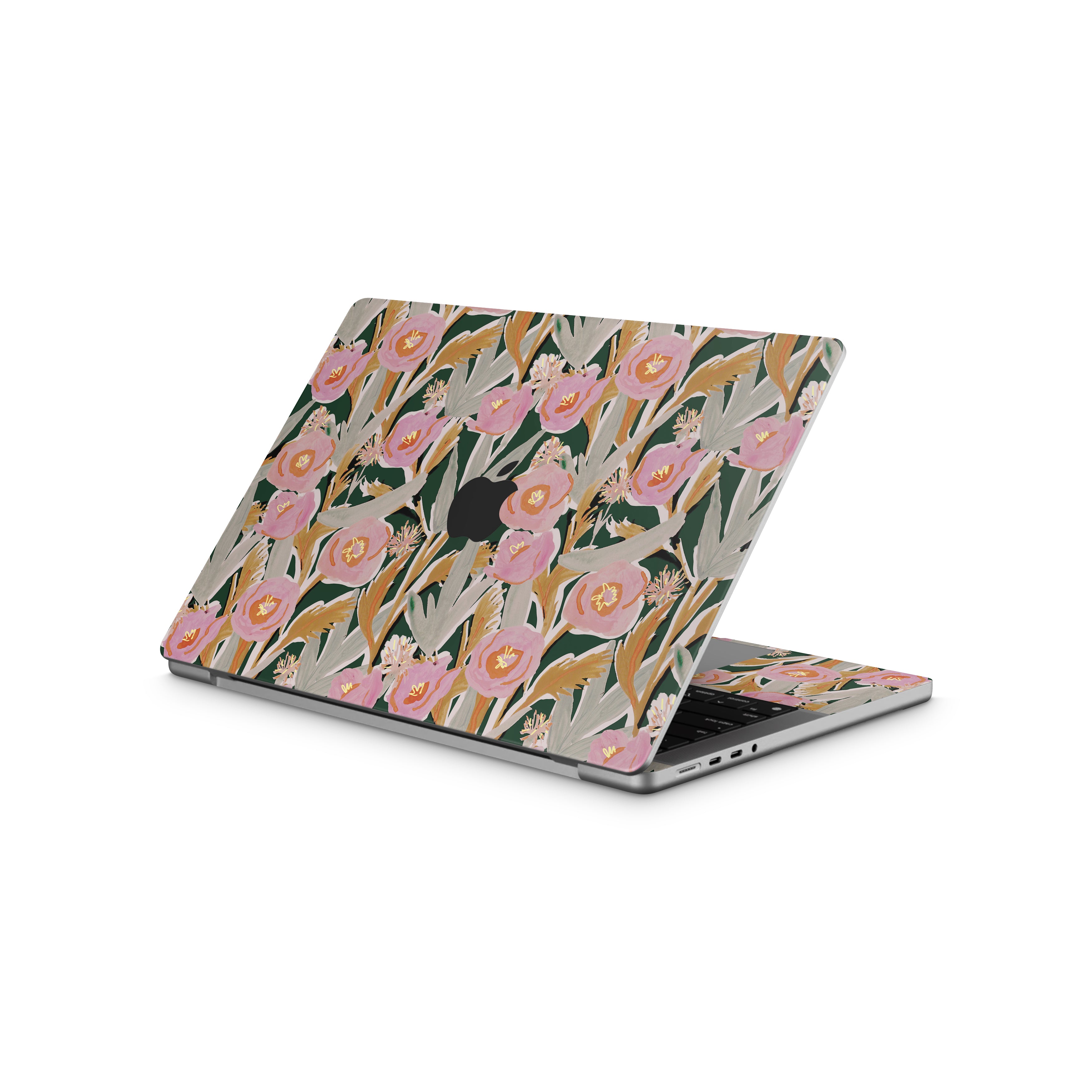 Fall Floral MacBook Skin + Case