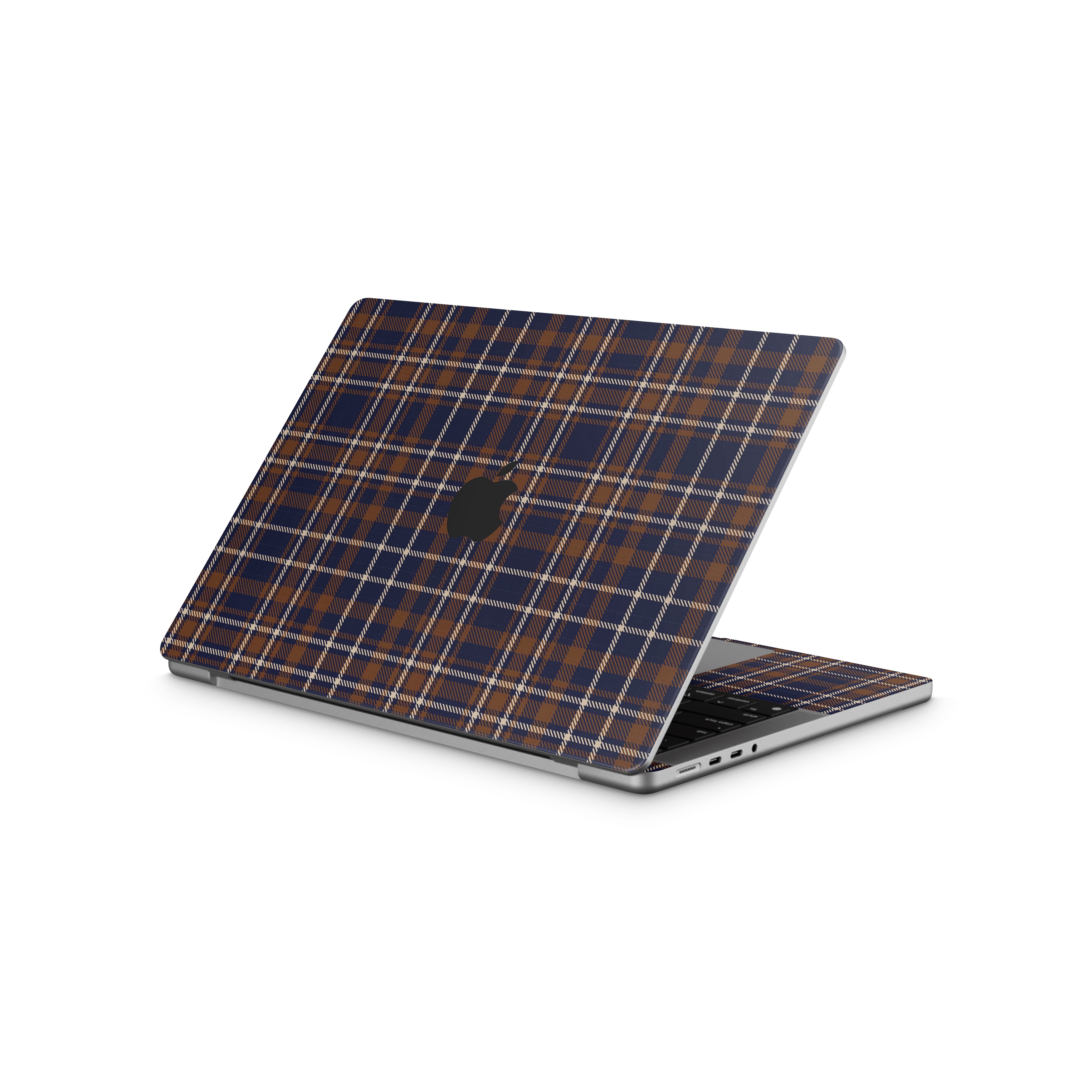 Hot Toddy Plaid MacBook Skin + Case