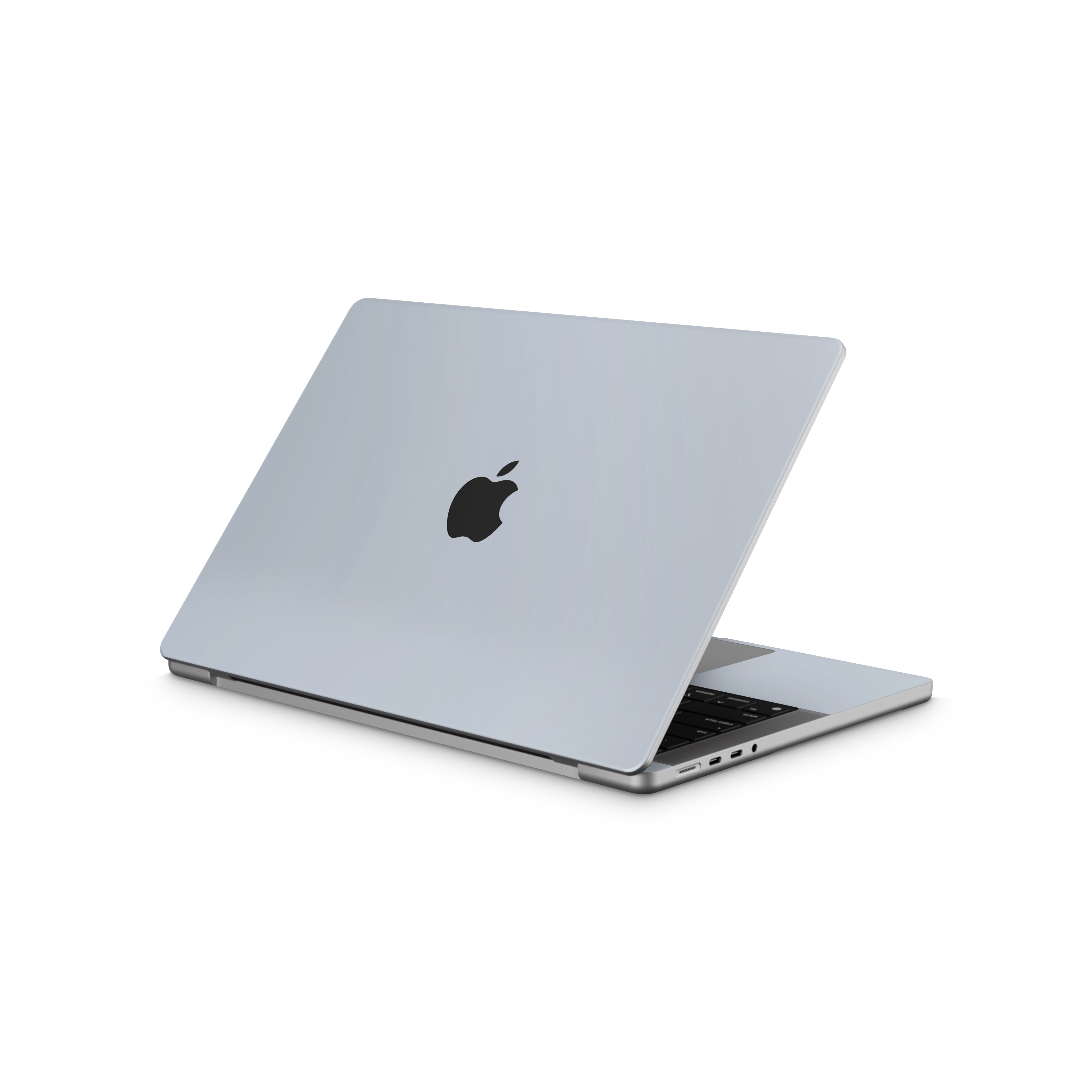 Soft Blue MacBook Skin + Case