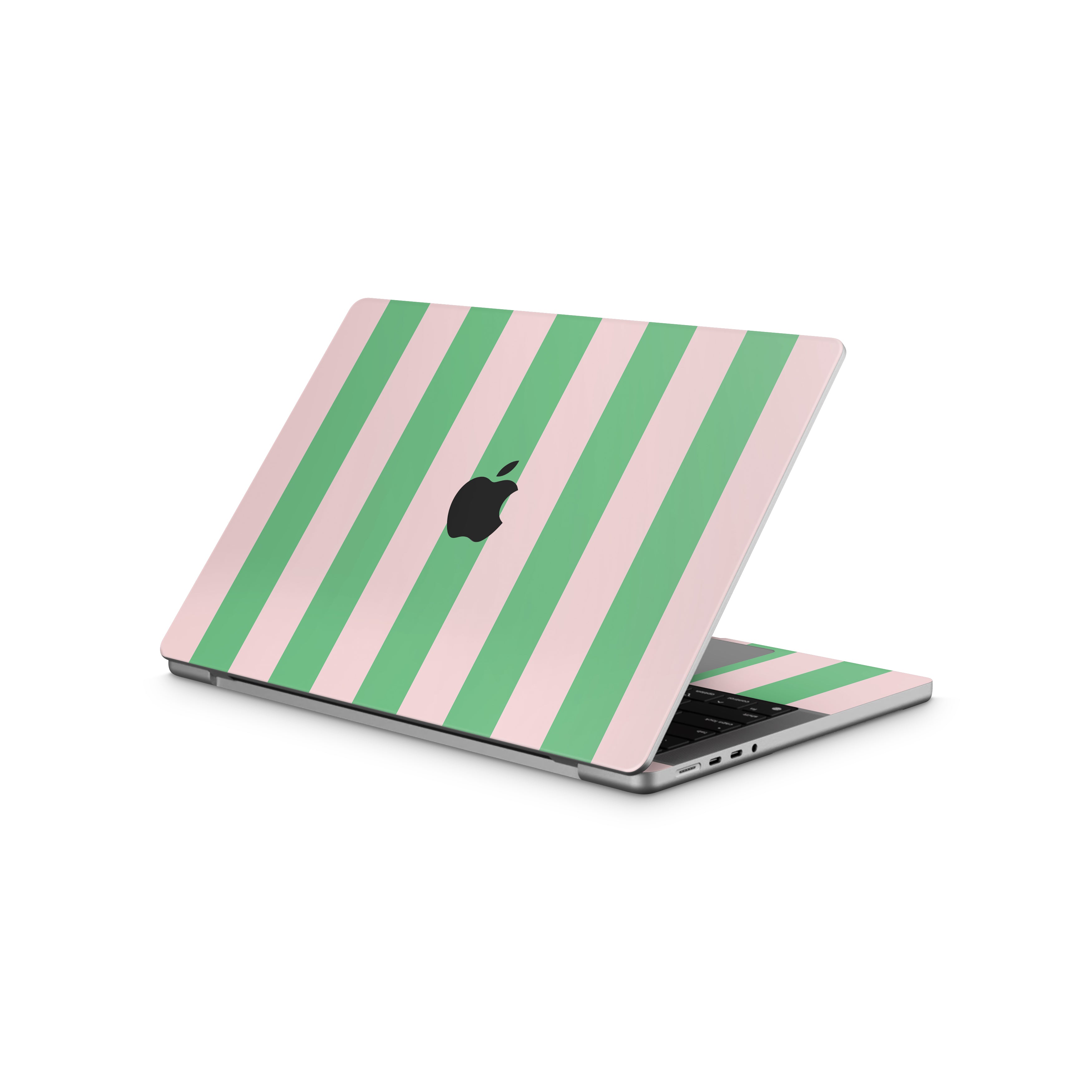 Summer Stripe MacBook Skin + Case