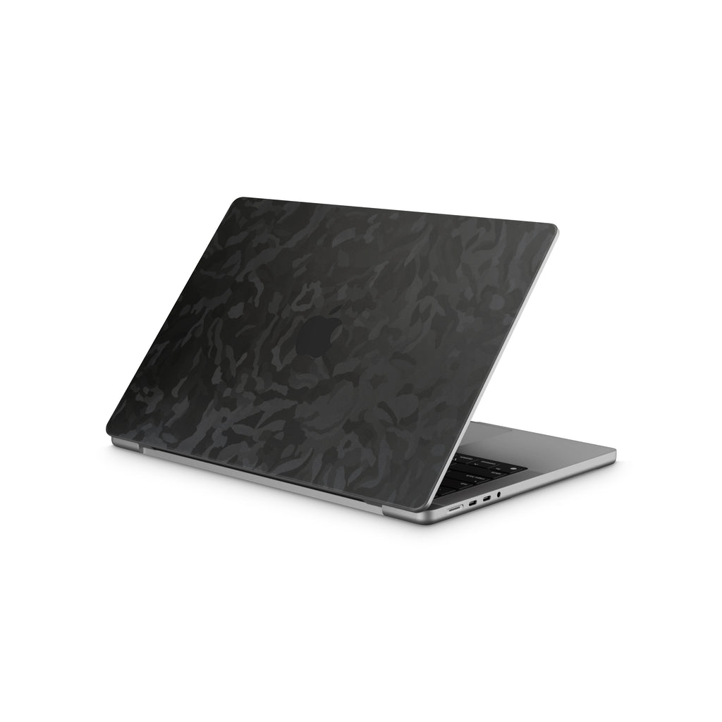 Black Camo MacBook Skin + Case