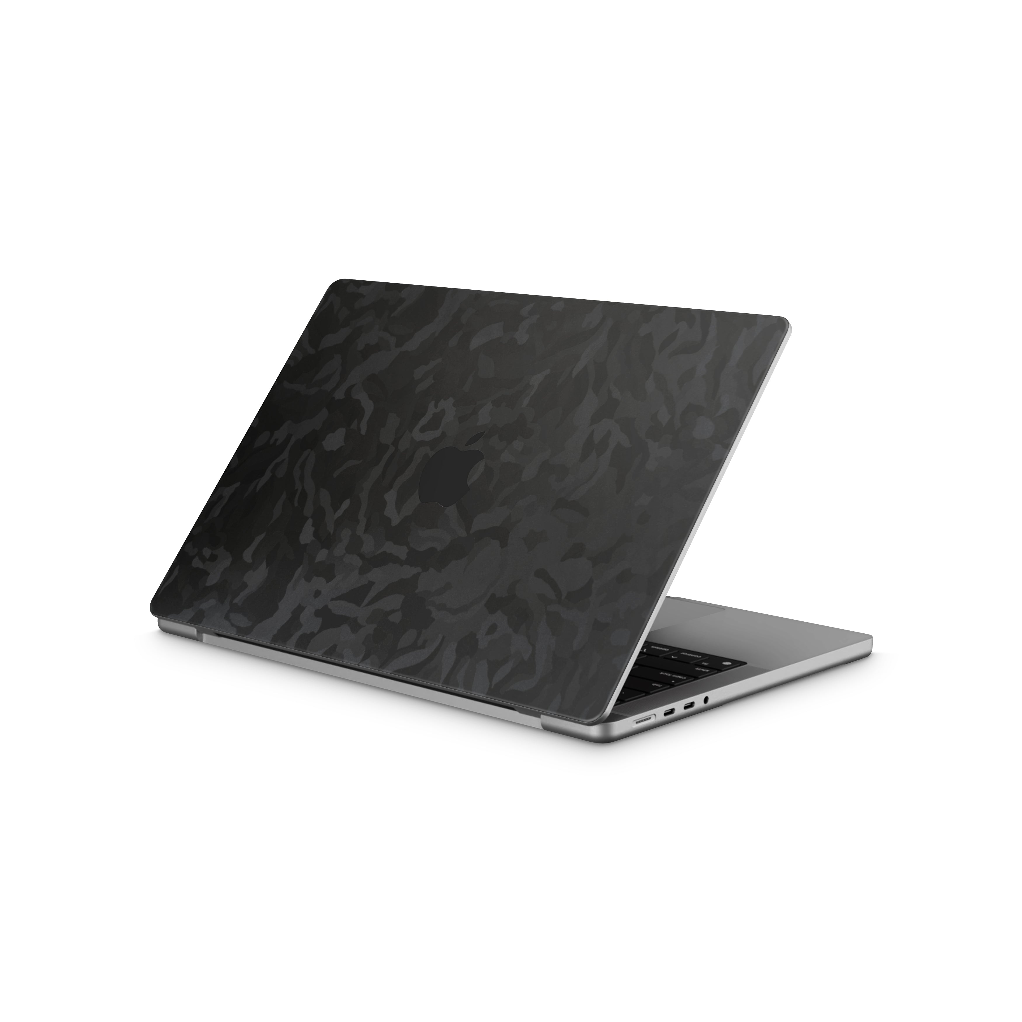 Black Camo MacBook Skin + Case